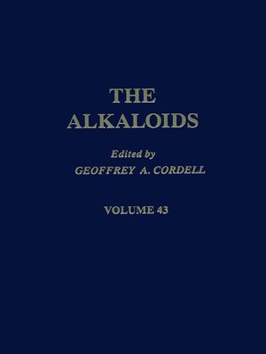 cover image of The Alkaloids